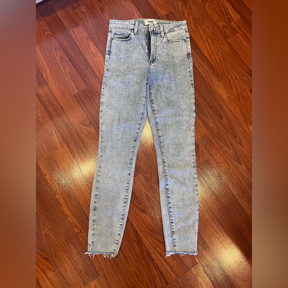 PAIGE Margot Ankle Skinny Jeans ~ Size 27